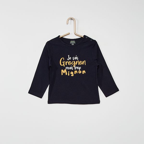 T Shirt Bebe Garcon Bleu Kiabi 2 00