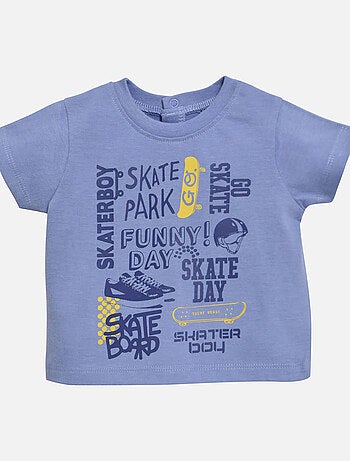 T-SHIRT BLEU