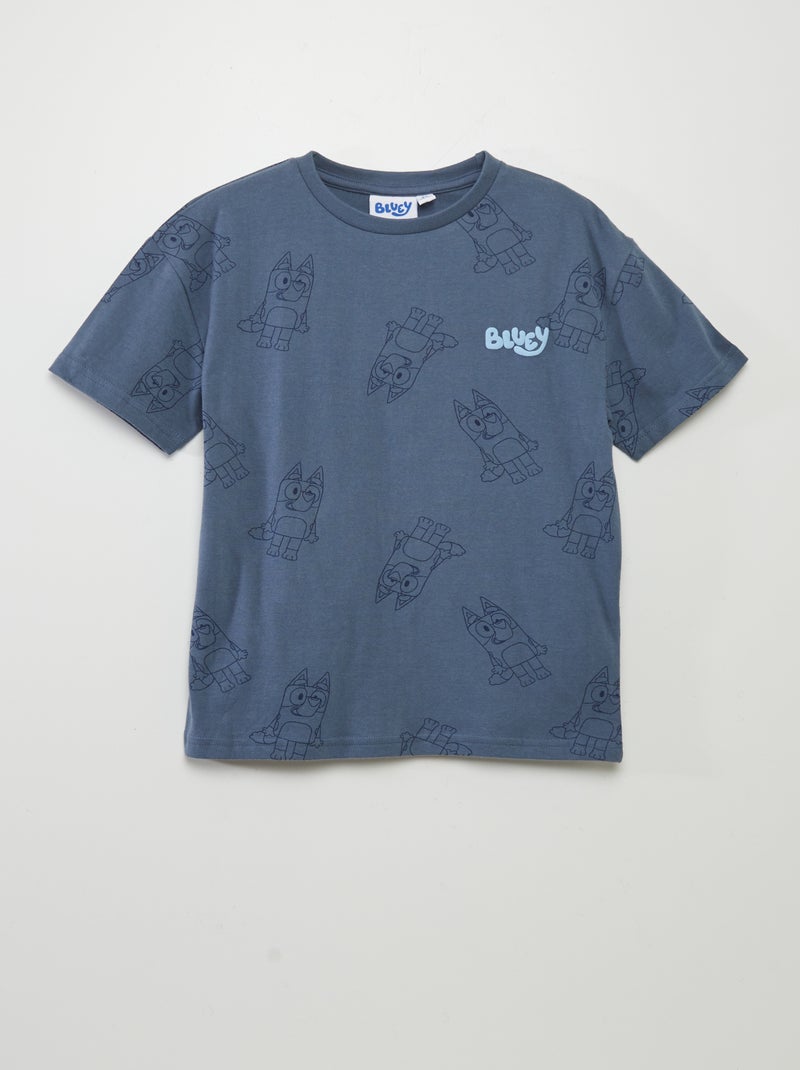 T-shirt 'Bluey' Bleu - Kiabi