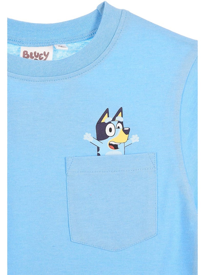 T-shirt Bluey  | Licence Officielle Bleu - Kiabi