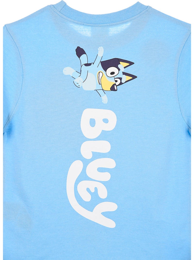 T-shirt Bluey  | Licence Officielle Bleu - Kiabi