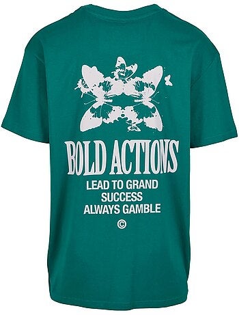 T-shirt bold actions - mister tee