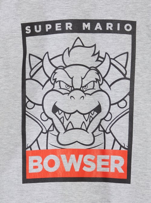 T-shirt 'Bowser' 'Mario' 'Super Nintendo' - Kiabi