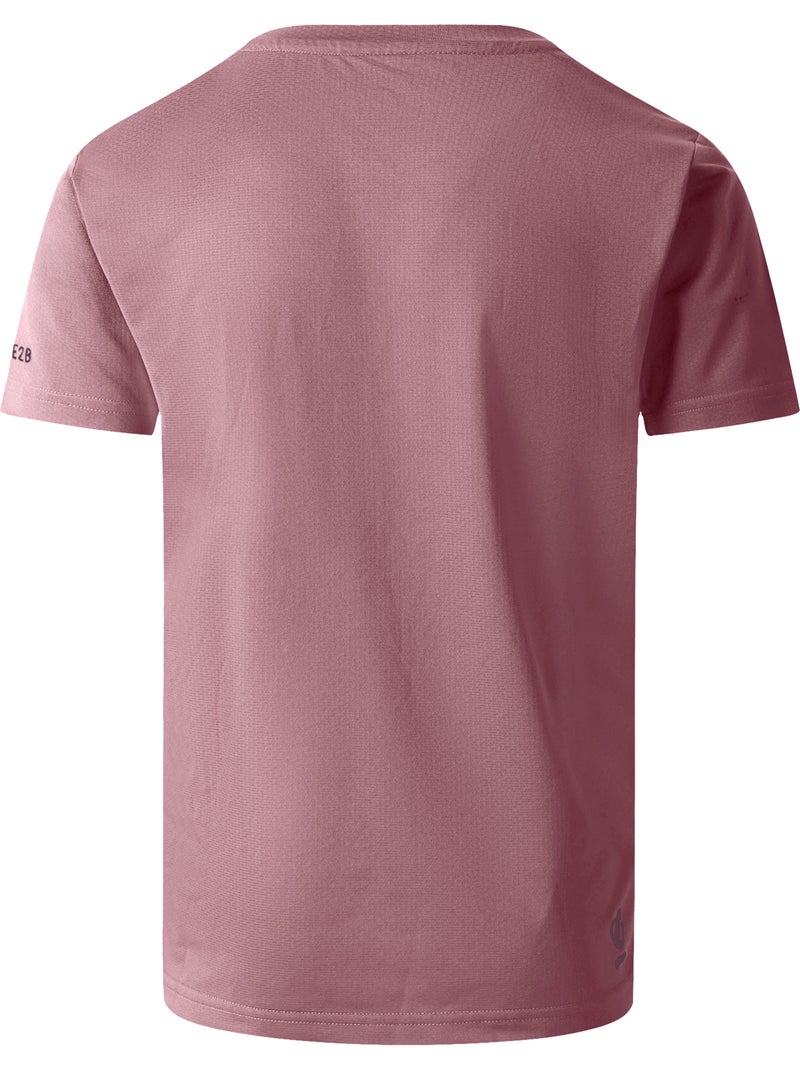 T-shirt break the rules amuse - dare 2b Mauve - Kiabi