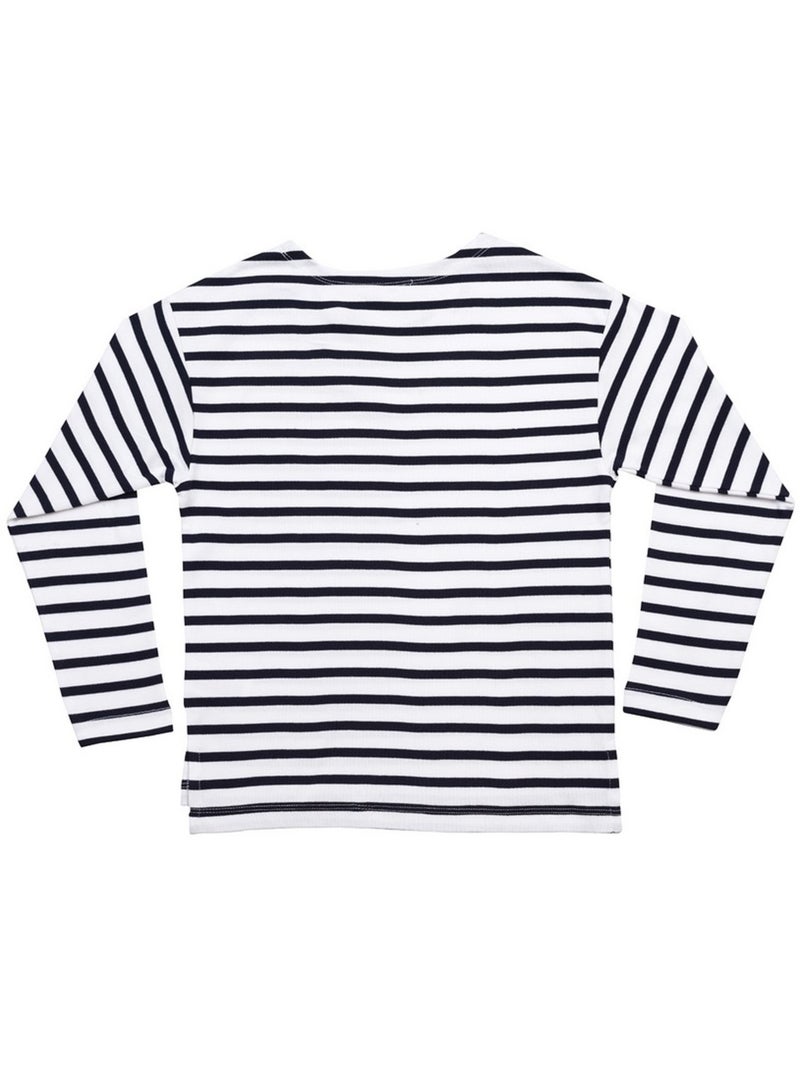 T-shirt breton - mantis Blanc Bleu - Kiabi