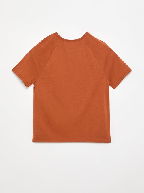 T-shirt brodé à manches courtes - Kiabi