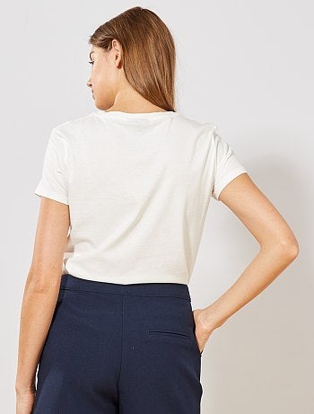 T-shirt brodé 'Cuba' - Kiabi