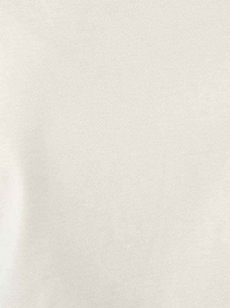 T-shirt broderies ajourées - damart Blanc cassé - Kiabi