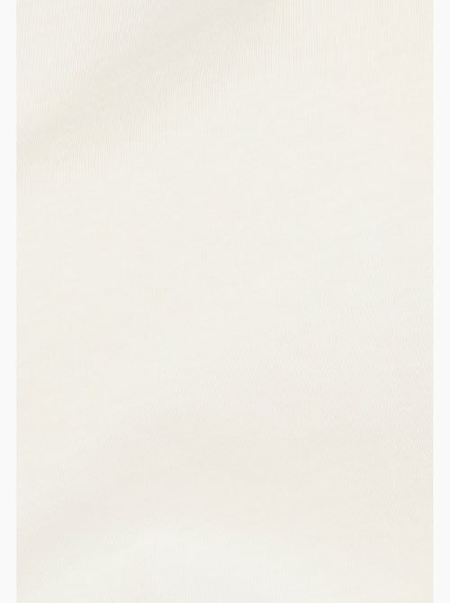 T-shirt broderies ajourées en pur coton - Damart - Kiabi