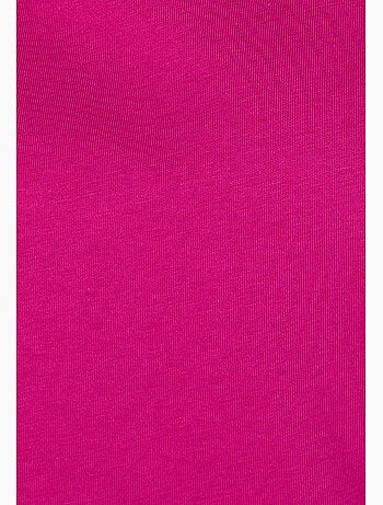 T-shirt broderies ajourées en pur coton - Damart