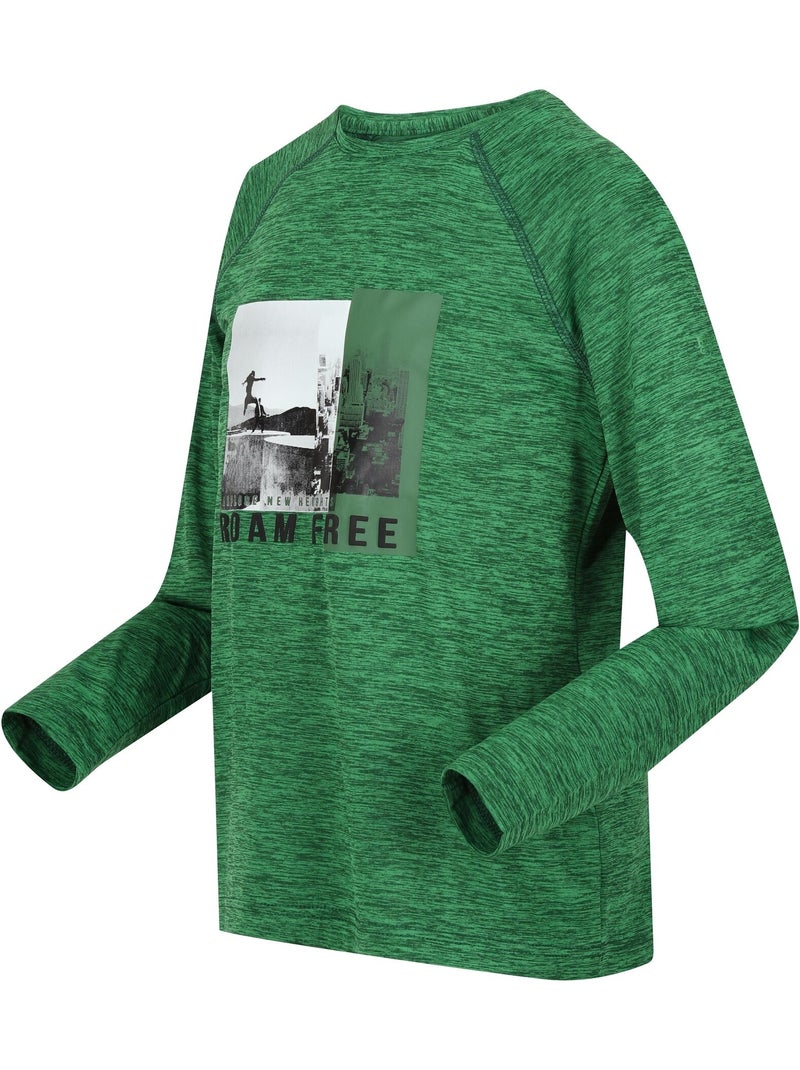 T-shirt burnlee roam free - regatta Vert foncé - Kiabi