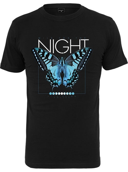 T-shirt butterfly night - mister tee - Kiabi