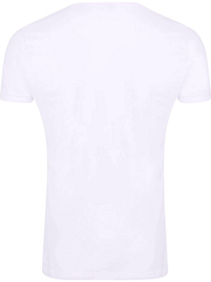 T-shirt call out - marvel (black widow, hulk, iron man, spider-man, thor) Blanc - Kiabi