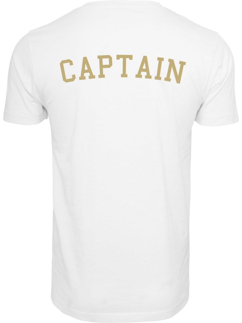 T-shirt captain - mister tee Blanc - Kiabi