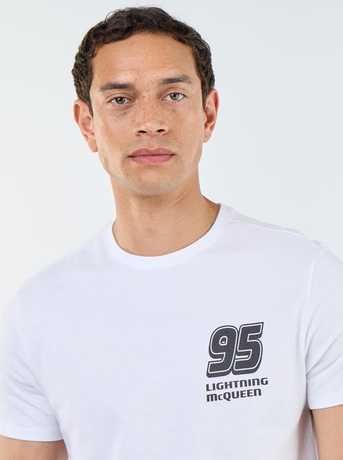 T-shirt 'Cars' 'Disney' 'Pixar' recto/verso - Kiabi