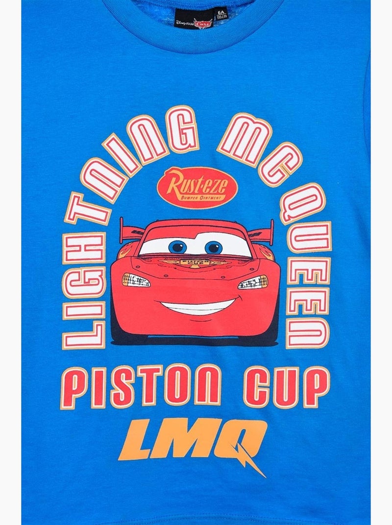 T-Shirt Cars| Licence Officielle Bleu - Kiabi