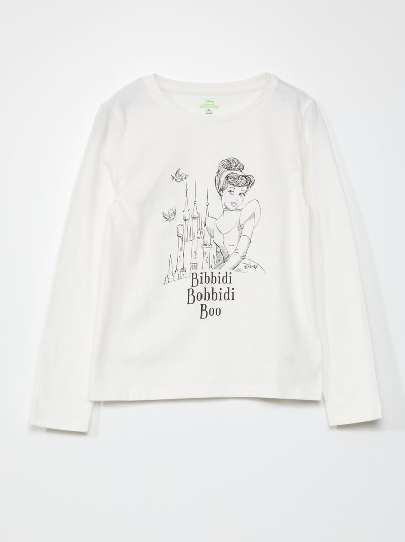 T-shirt 'Cendrillon' - 100 ans de 'Disney' Blanc - Kiabi