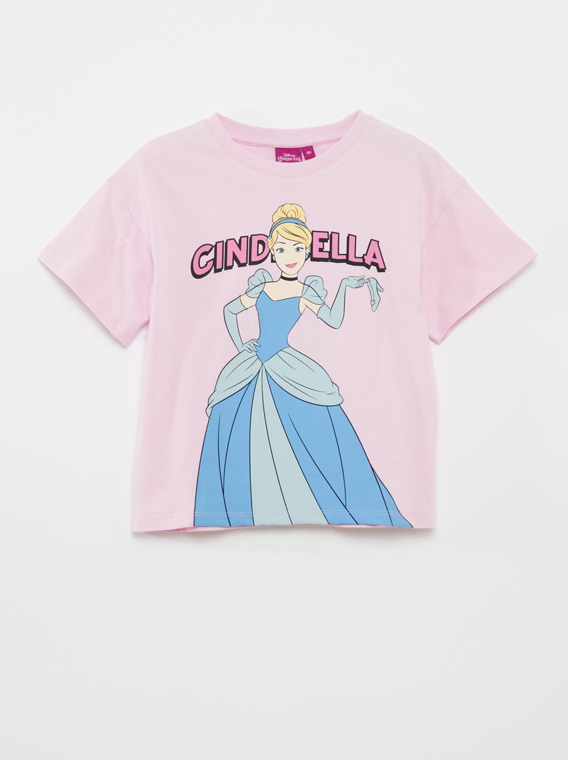 T-shirt Cendrillon One Way Ticket - Gildan Noir Coton - Unisexe Adulte - Frais Inclus