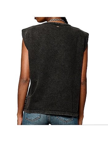 T-Shirt Charbon Femme Kaporal VOLVE