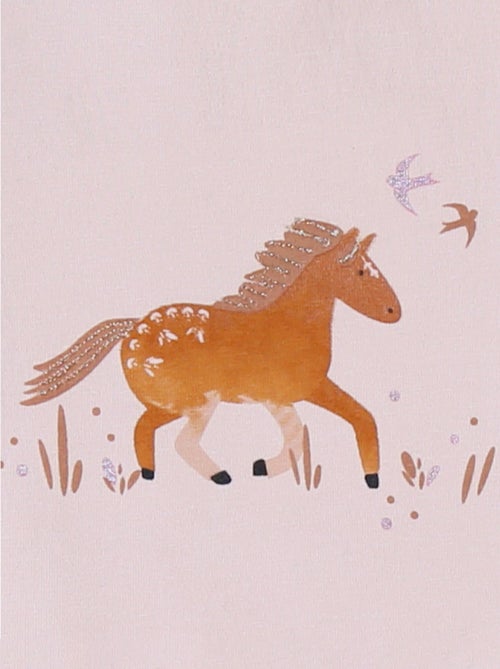 T-shirt cheval, Jersey Noukie's - Kiabi