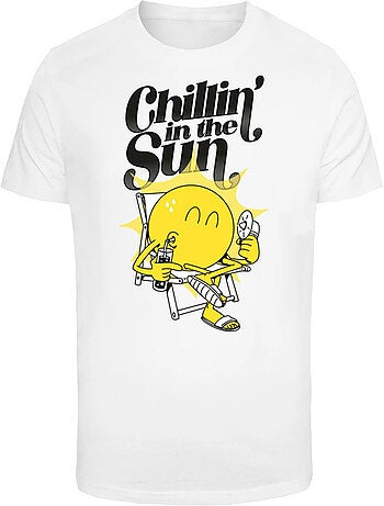 T-shirt chillin' in the sun - mister tee
