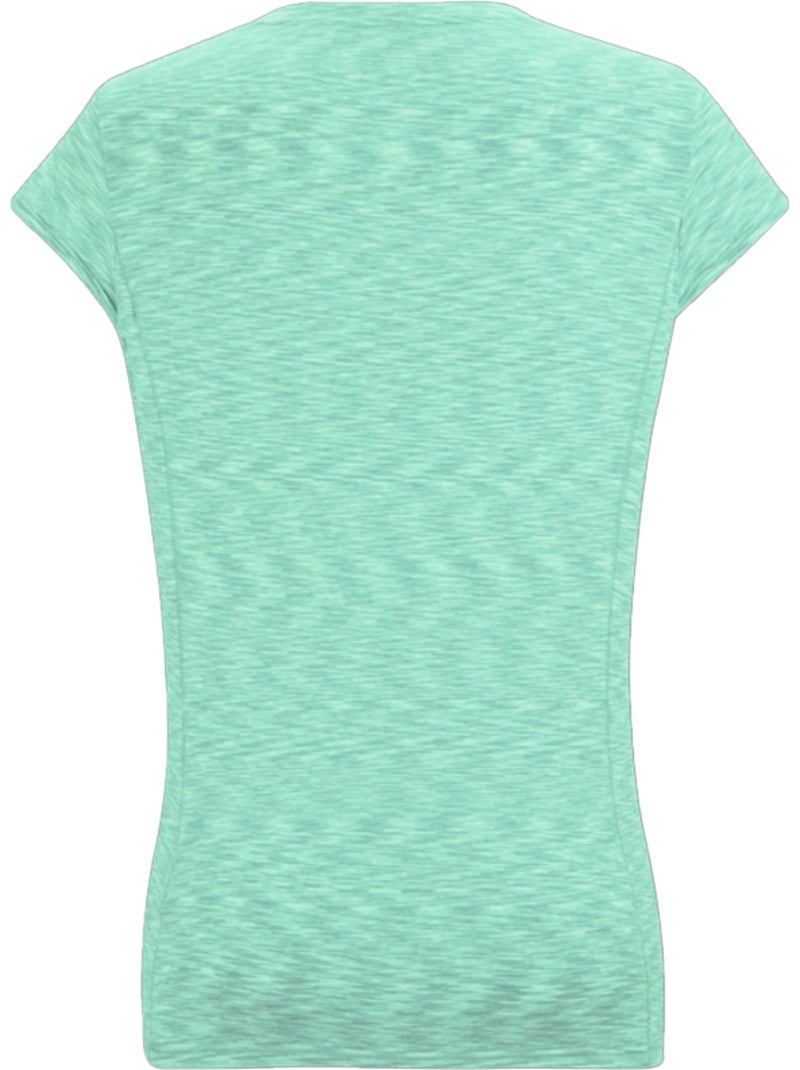 T-shirt chiné manches courtes hyperdimension - regatta Bleu turquoise - Kiabi