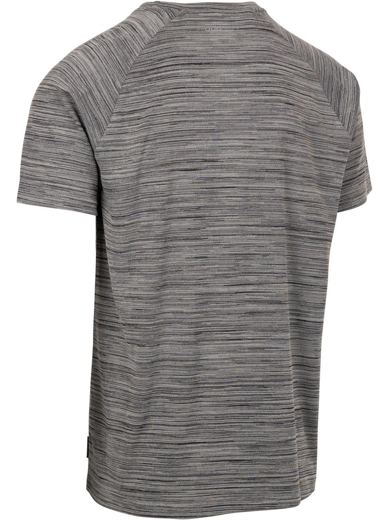 T-shirt chiné manches courtes leecana - trespass Gris chiné - Kiabi