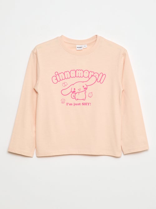T-shirt 'Cinnamoroll' 'Hello kitty & friends' en jersey coton - Kiabi