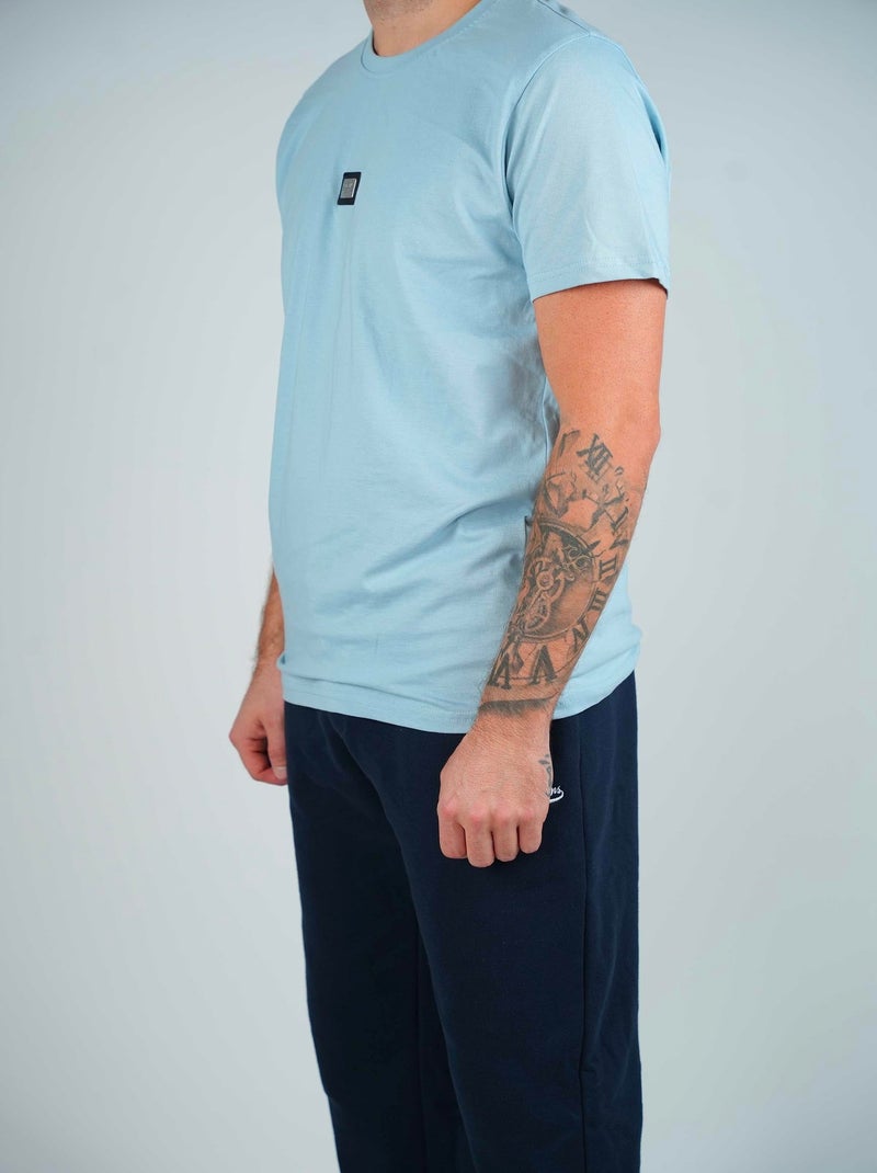 T-shirt  Clair Chicago Redskins Bleu clair - Kiabi