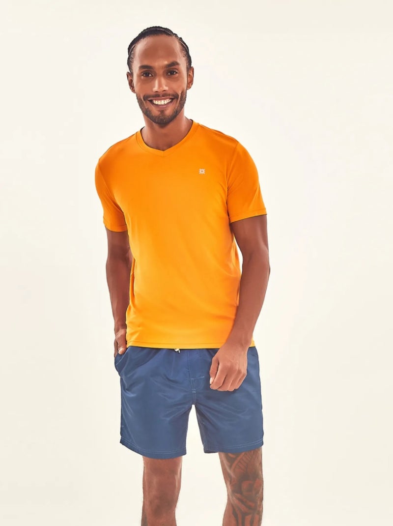 T-Shirt Classics UV Line Rouge - Kiabi