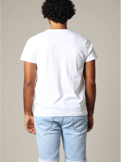 T-shirt classique en jersey avec imprimé 'Deeluxe' - Kiabi