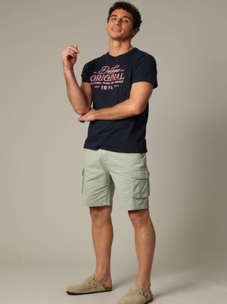 T-shirt classique en jersey de coton avec imprimé 'Deeluxe'