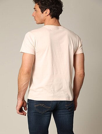 T-shirt classique en jersey de coton avec imprimé 'Deeluxe'
