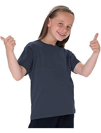 T-shirt classique uni jerzees schoolgear pour enfant - jerzees schoolwear