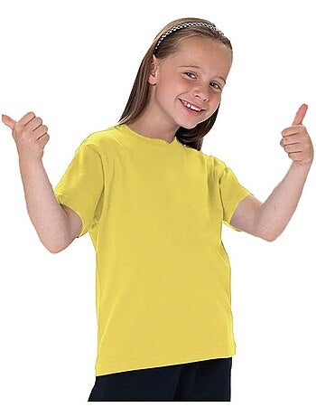 T-shirt classique uni jerzees schoolgear pour enfant - jerzees schoolwear
