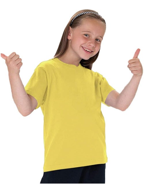 T-shirt classique uni jerzees schoolgear pour enfant - jerzees schoolwear - Kiabi T-shirt classique uni jerzees schoolgear pour enfant - jerzees schoolwear - Kiabi