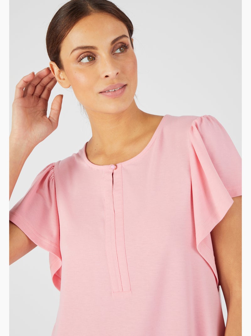 T-shirt Climatyl - Damart Rose - Kiabi