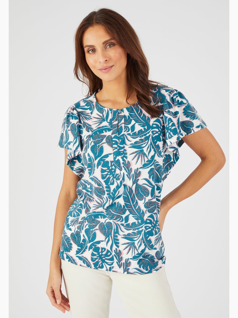 T-shirt Climatyl - Damart Vert chèvrefeuille - Kiabi