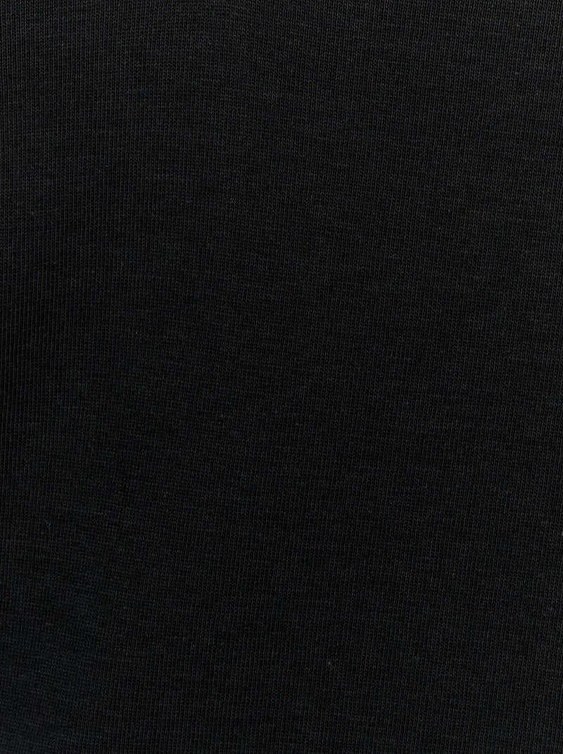 T-shirt Climatyl col dentelle - Damart Noir - Kiabi