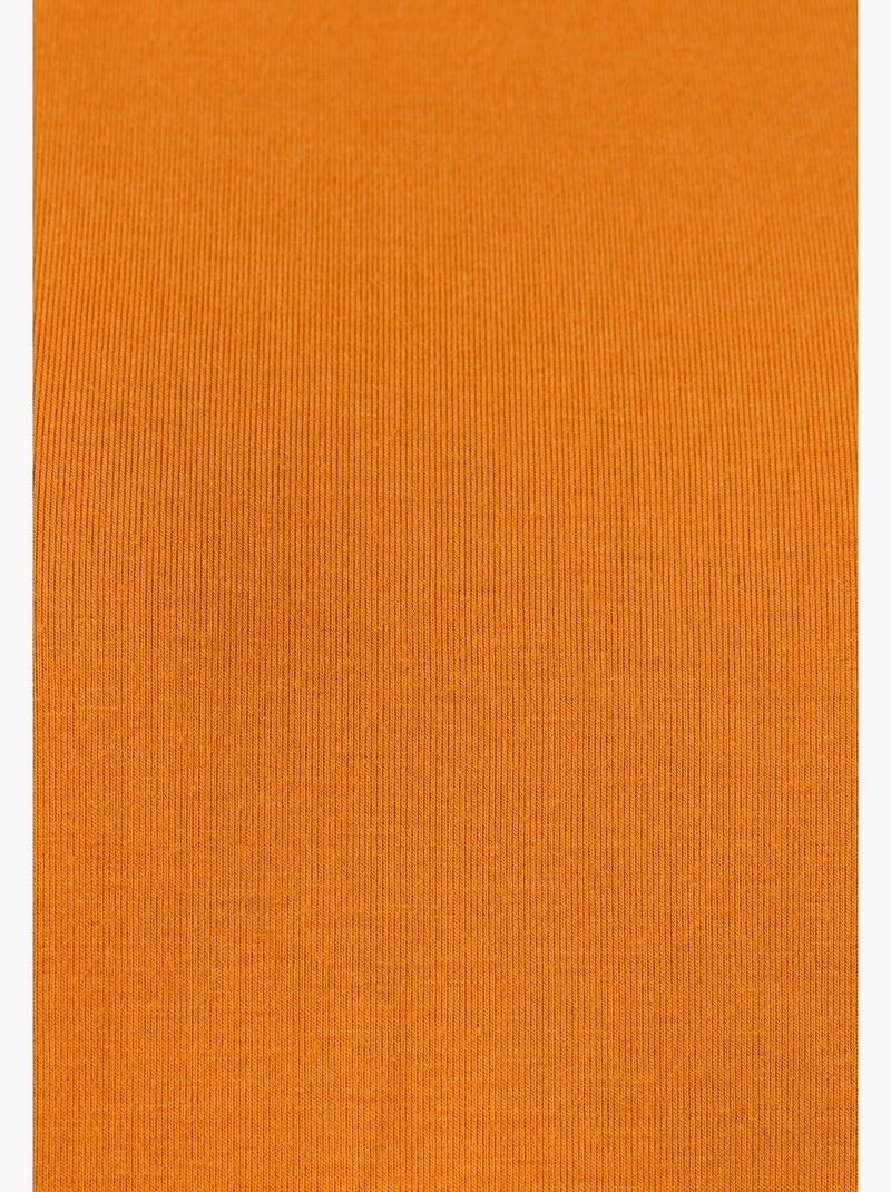 T-shirt climatyl détail dentelle - damart Orange - Kiabi