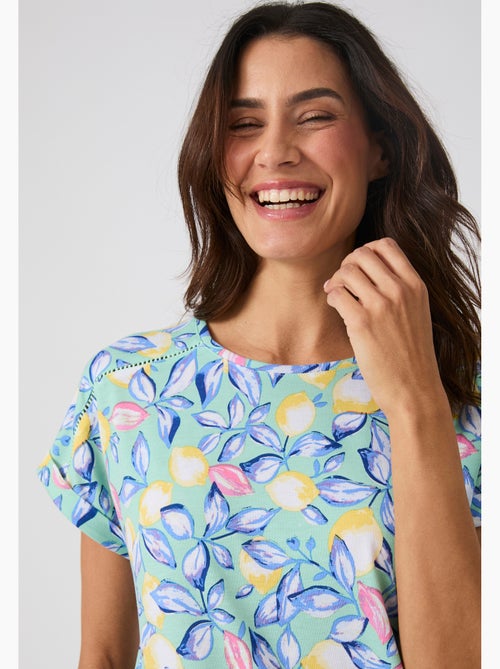 T-shirt climatyl détail jour échelle aux épaules - damart - Kiabi