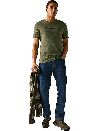 T-shirt cline ix mountain reflection pour homme - regatta