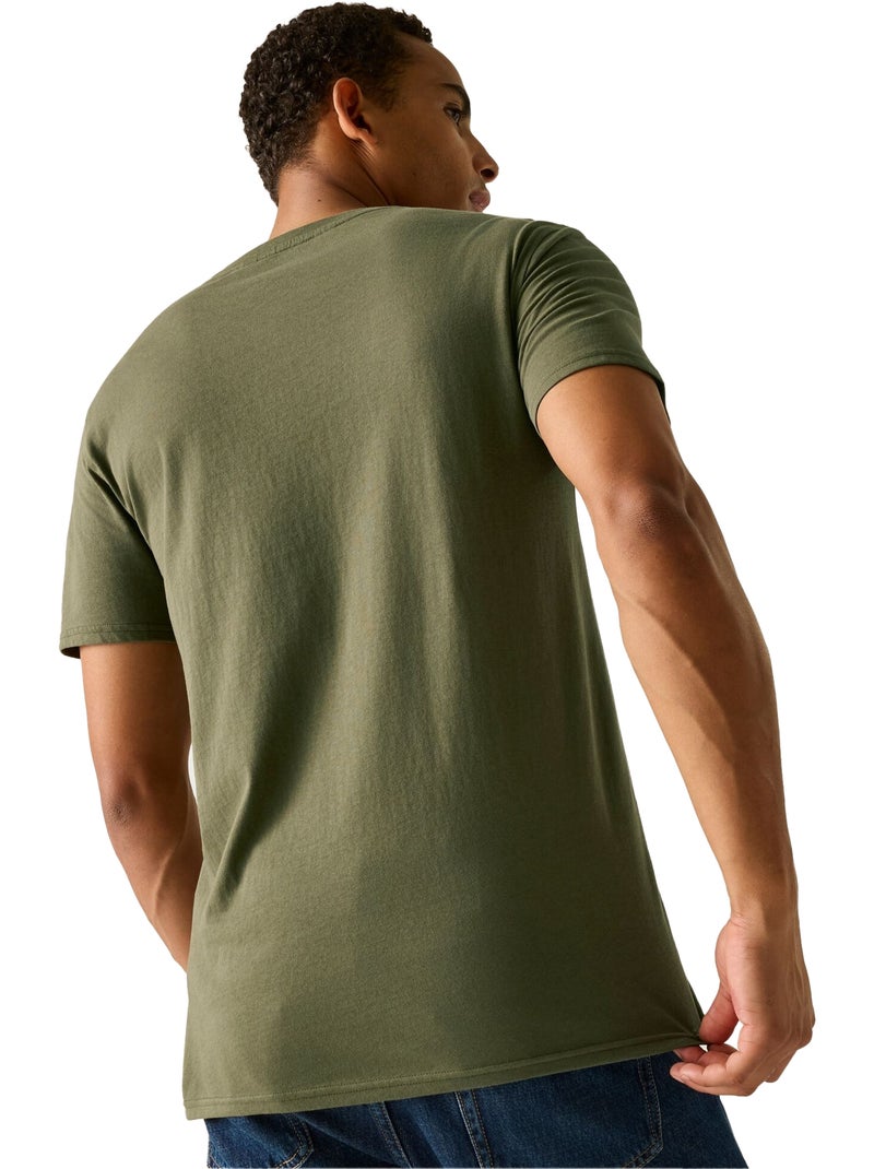 T-shirt cline ix mountain reflection pour homme - regatta Vert kaki - Kiabi