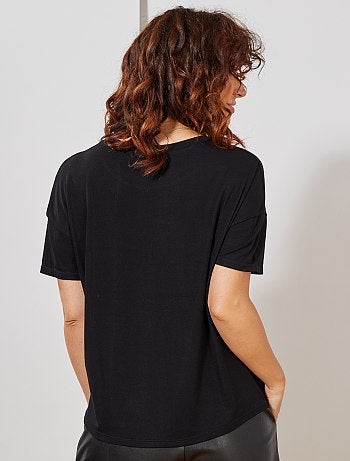 T-shirt clouté - Kiabi