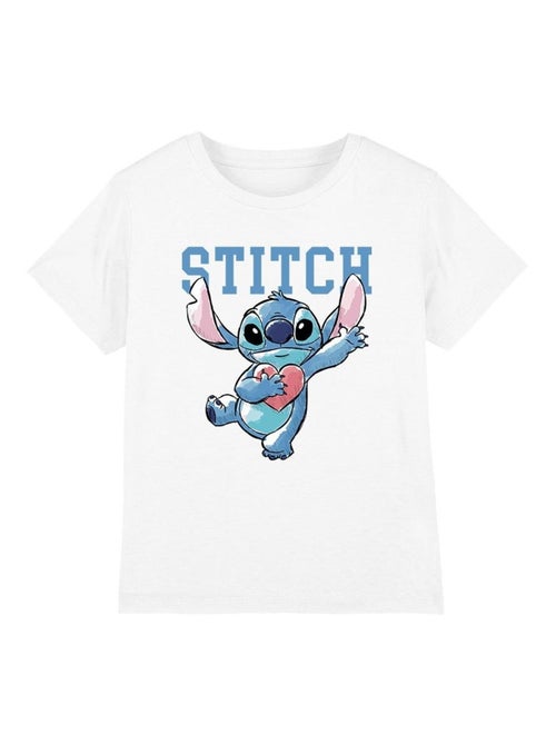 T-shirt clutching hearts - lilo et stitch - Kiabi T-shirt clutching hearts - lilo et stitch - Kiabi