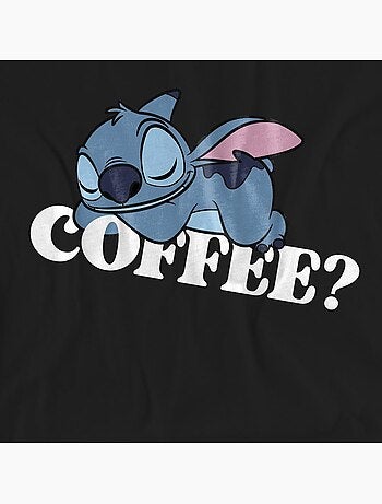 T-shirt coffee? - lilo et stitch (stitch)