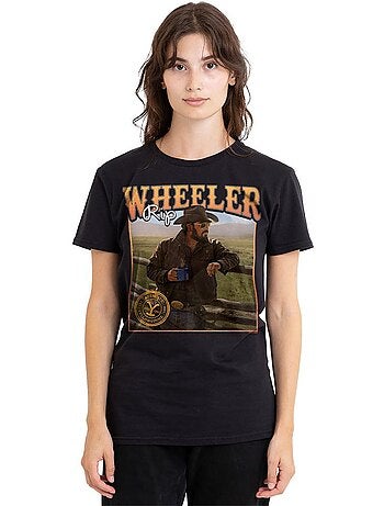 T-shirt coffee with rip wheeler - yellowstone