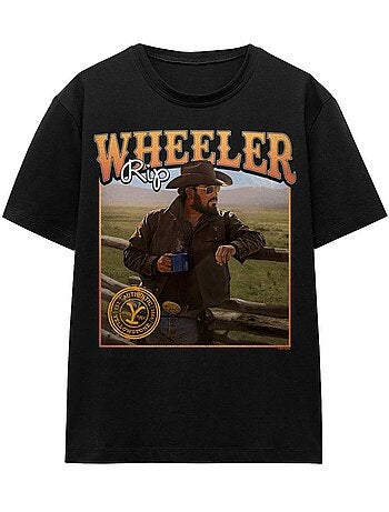 T-shirt coffee with rip wheeler - yellowstone