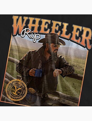 T-shirt coffee with rip wheeler - yellowstone