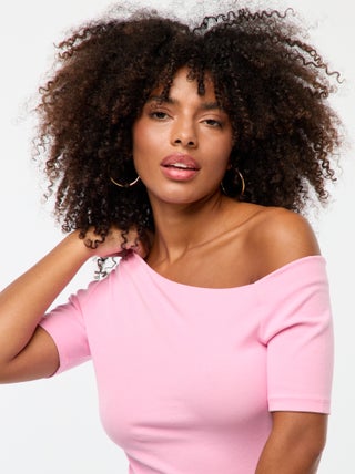 T-shirt col bateau